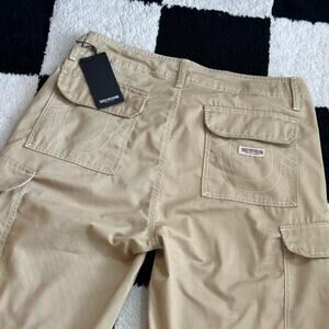 True Religion Baggy Beige Cargo